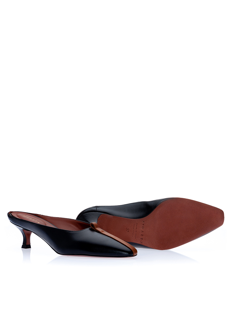 FRIVOLA_BLK_CARAMEL_THREEQAURTERS