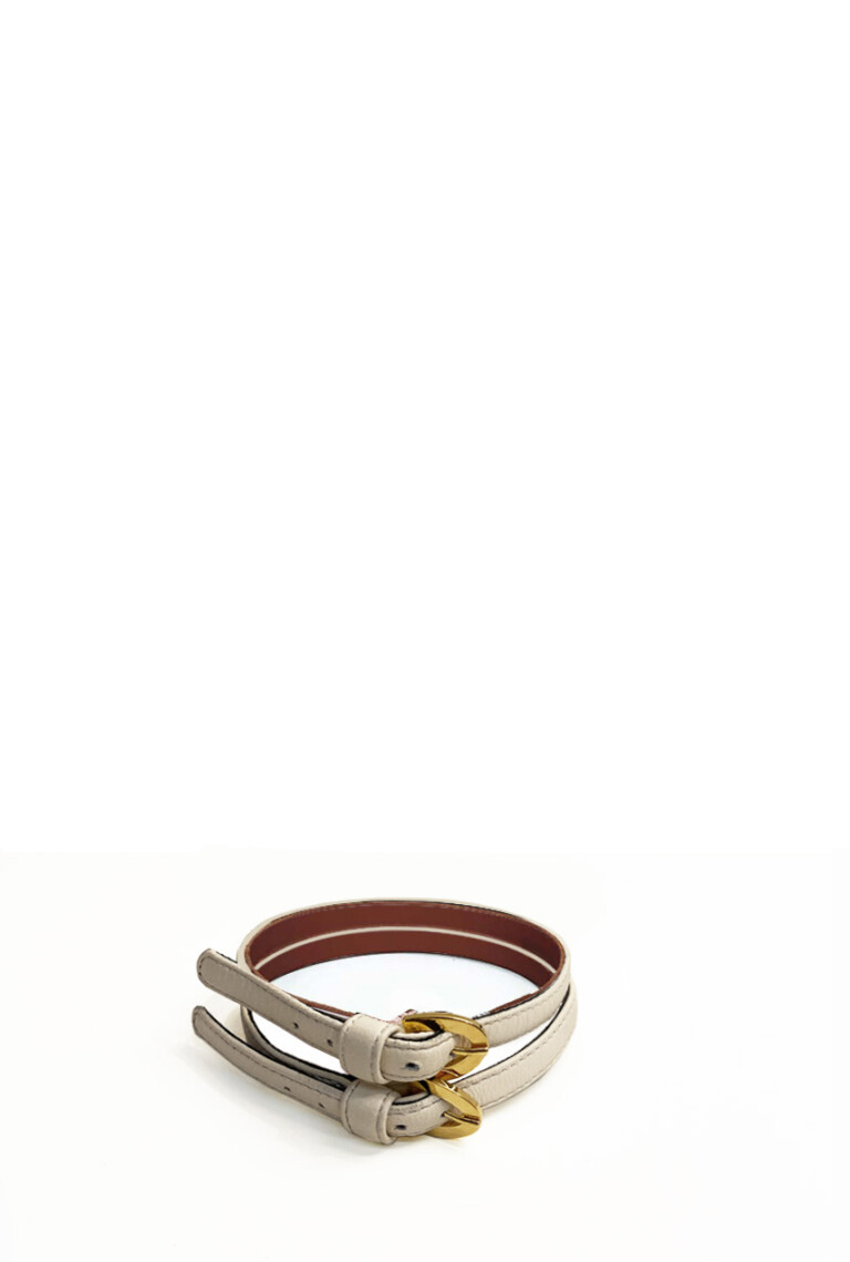 Ankle Strap – creme-nappa
