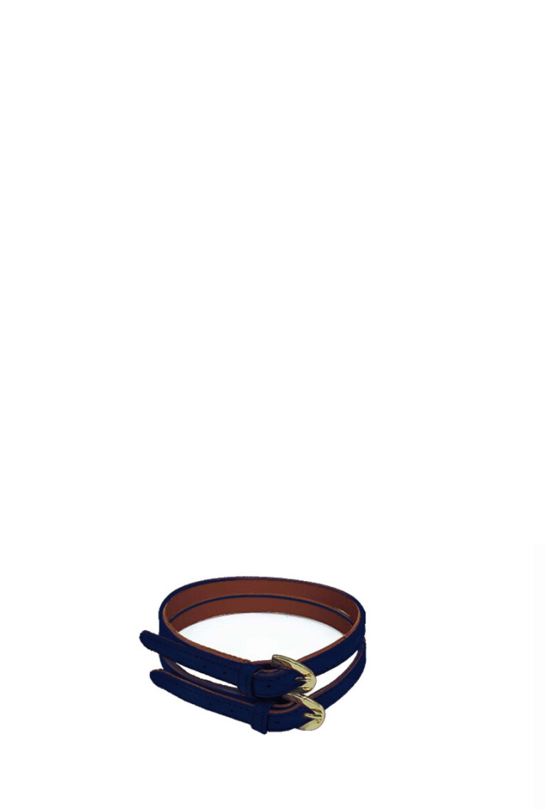 Ankle Strap – navy-suede