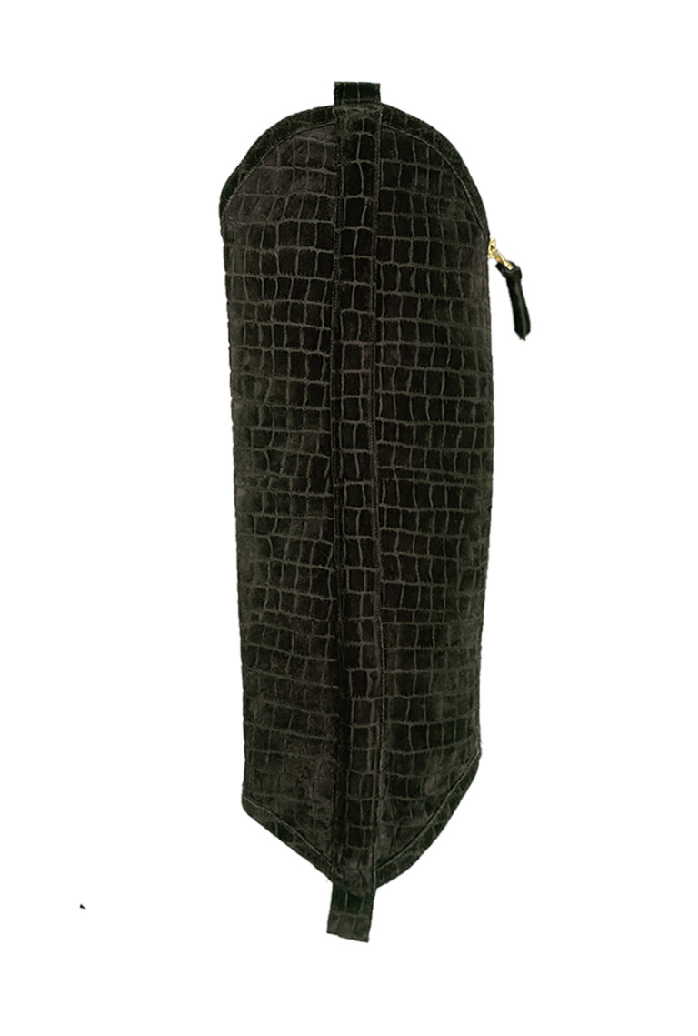 The Cowboy Gaiter – mimetico-croc-print-suede