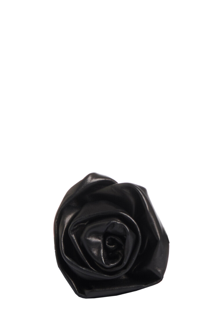Leather Rose – black-nappa