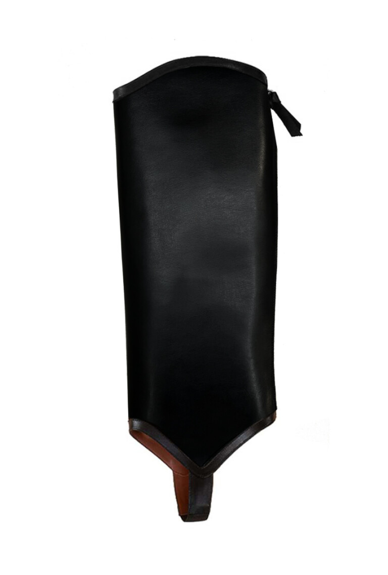 The Long Gaiter – black-calf