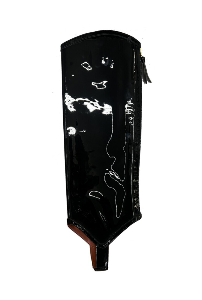 The Long Gaiter – black-patent