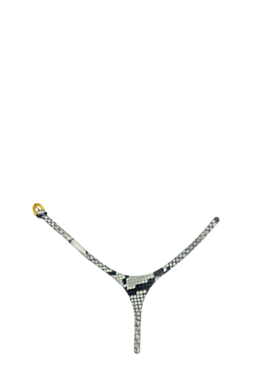 Maliziosa Mask – bw-snake-print-leather