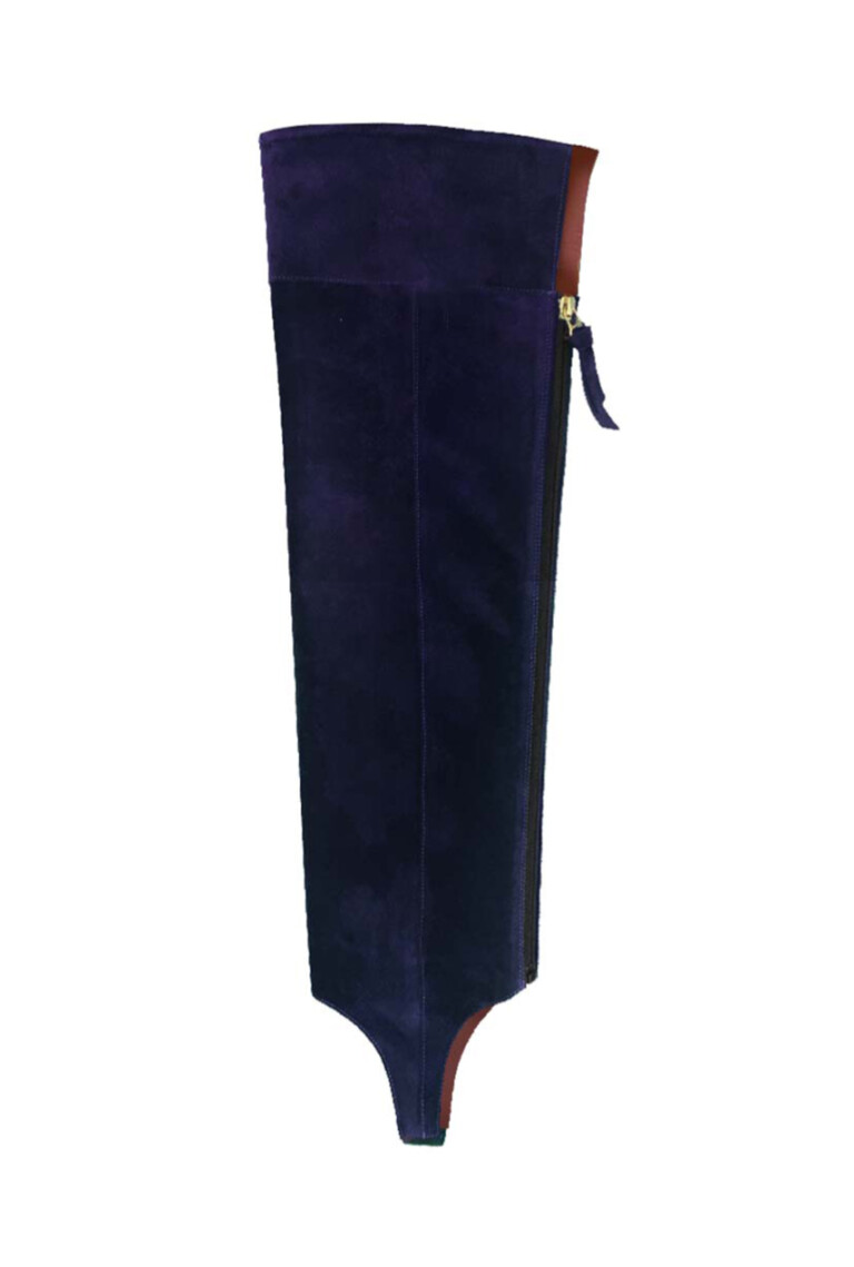 The OTK Gaiter – navy-wax-crosta