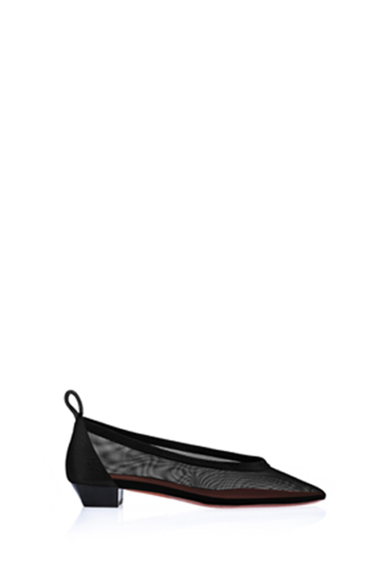 La Timida – black-mesh-nappa