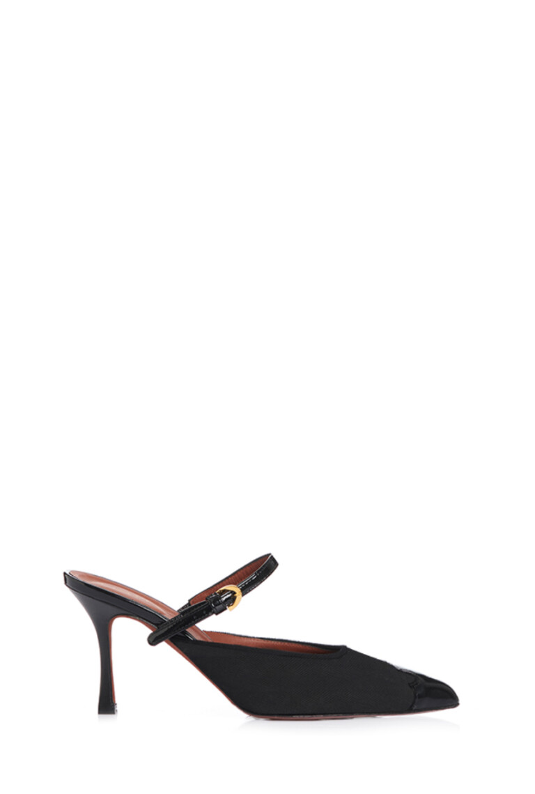 La Vanesia – black-gros-grain-patent