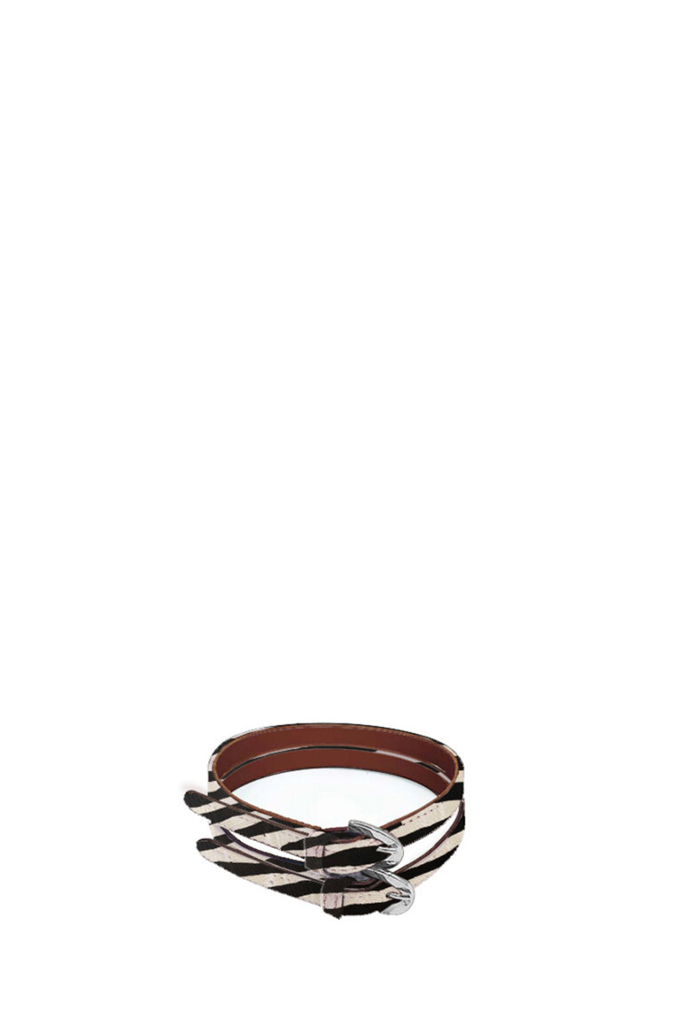 Ankle Strap – zebra-moire-satin