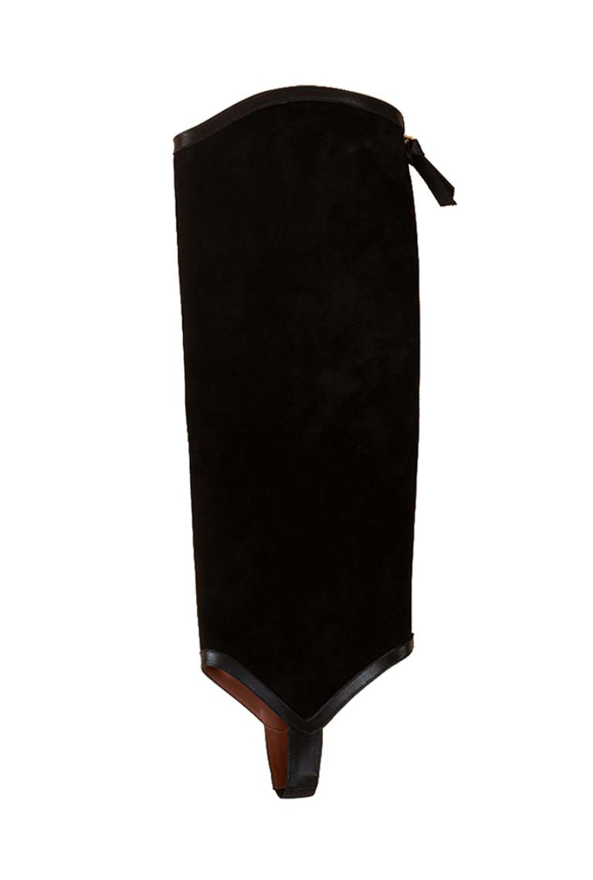 The Long Gaiter – black-crosta-black-calf